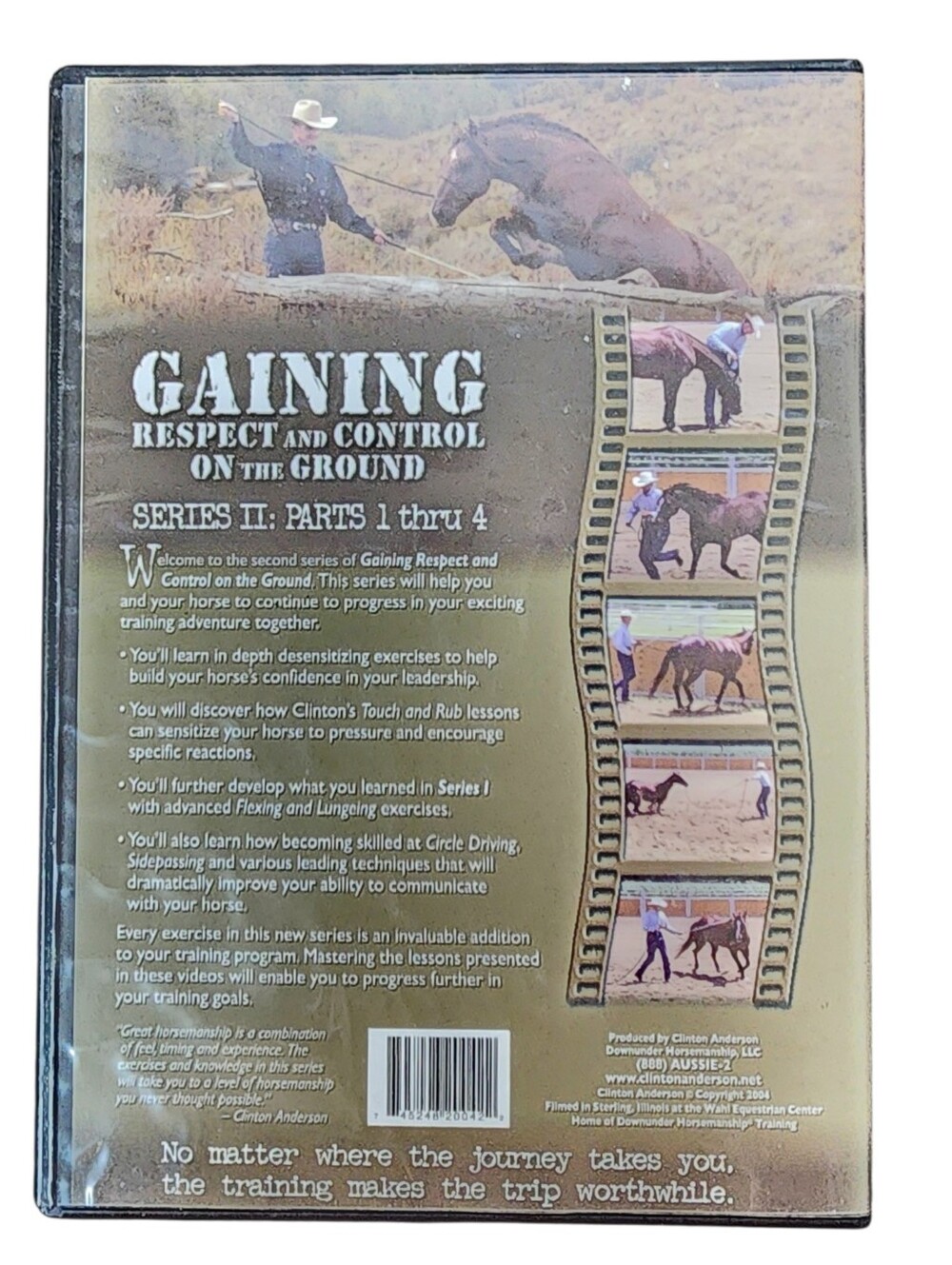 Clint Anderson Gaining Respect and Control on the Ground - DVD Series (Set of 4) - Picture 2 of 8